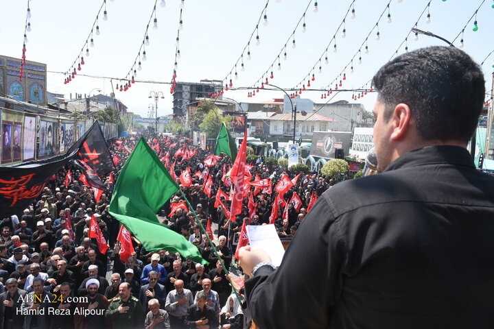عزاداری اربعین حسینی در حرم آقا سید جلال الدین اشرف(ع) استان گیلان
