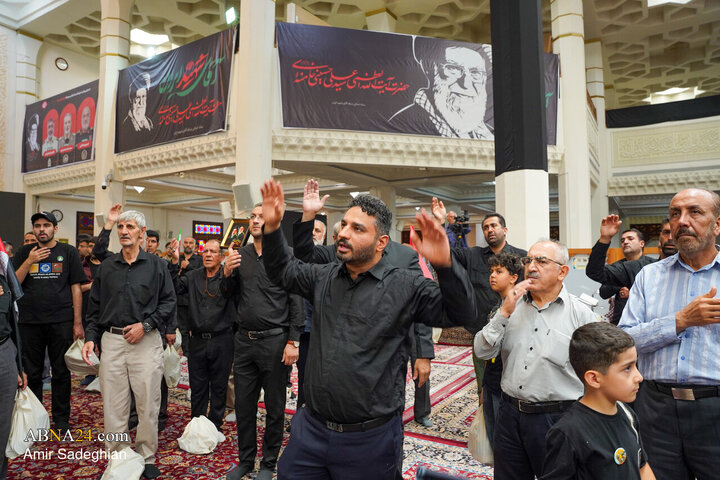 «Merasîma şînê ya Erba’îna Husênî li herêma pîroz a Hezretê Şahçirax (s.x) hat lidarxistin»