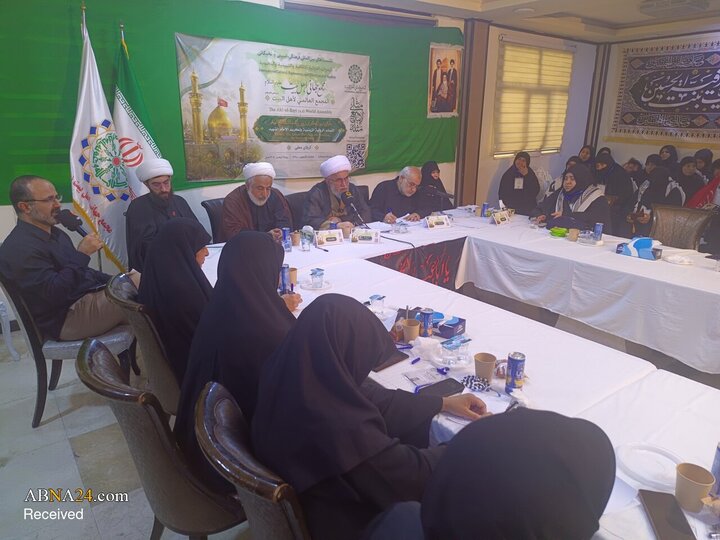 Wêneyê nûçeyê | Civîna navneteweyî ya “Jin; Vegotina Zeynebî û Parastina Îmamê Şehîd” li Kerbelaya Muqeddes