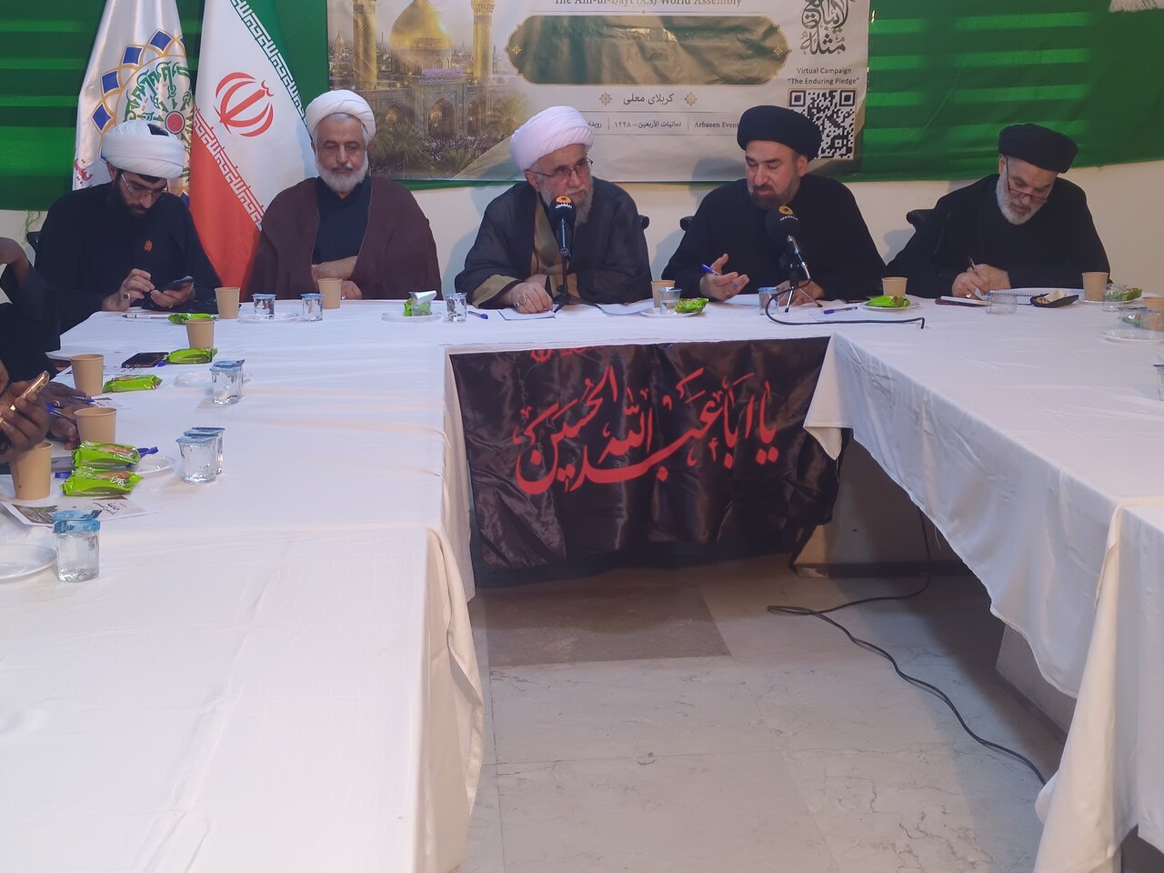 گزارشی از دیدار آیتالله رمضانی با مبلغان آفریقایی در سلسلهنشستهای بینالمللی مجمع در کربلا + تصاویر