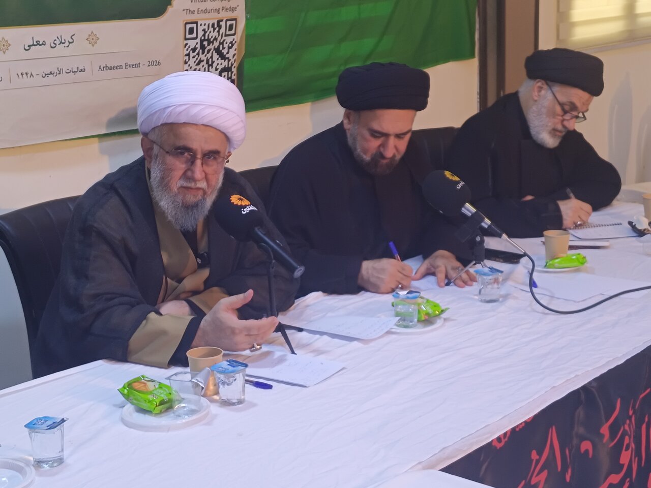 گزارشی از دیدار آیت‌الله رمضانی با مبلغان آفریقایی در سلسله‌نشست‌های بین‌المللی مجمع در کربلا + تصاویر