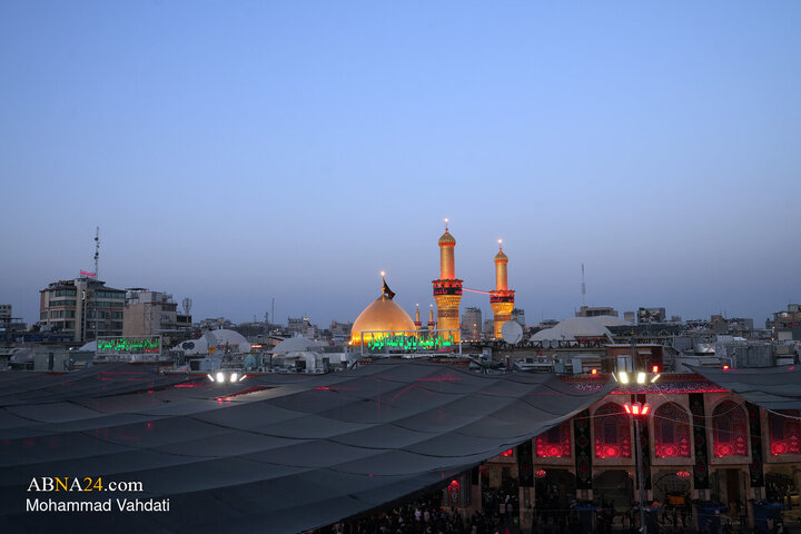 تقرير مصور/ كربلاء المقدسة تستقبل حشودا غفيرة يوم الأربعين للإمام الحسين (ع)-1