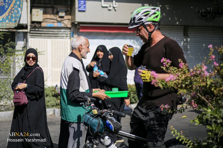 تقرير مصور/ مسيرة الذين لم يتمكنوا من المشاركة بأربعينية الحسين (عليه السلام) في طهران