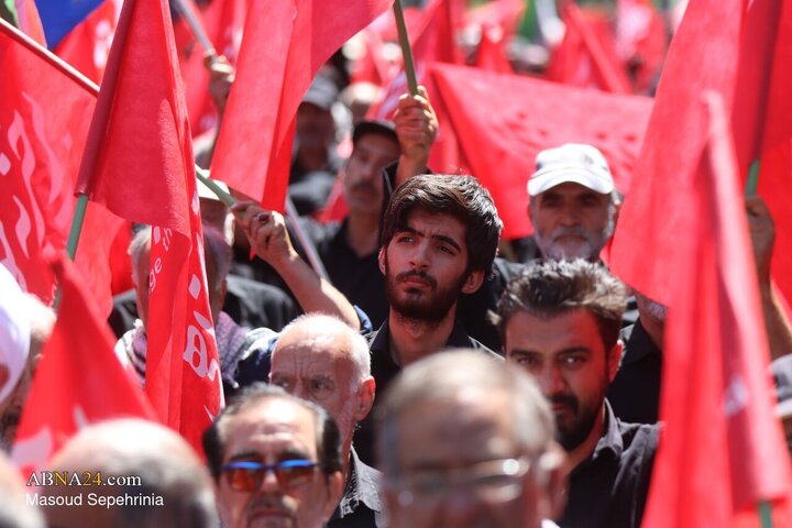 تقرير مصور/ مسيرة الذين لم يتمكنوا من المشاركة بأربعينية الحسين (عليه السلام) في تبريز