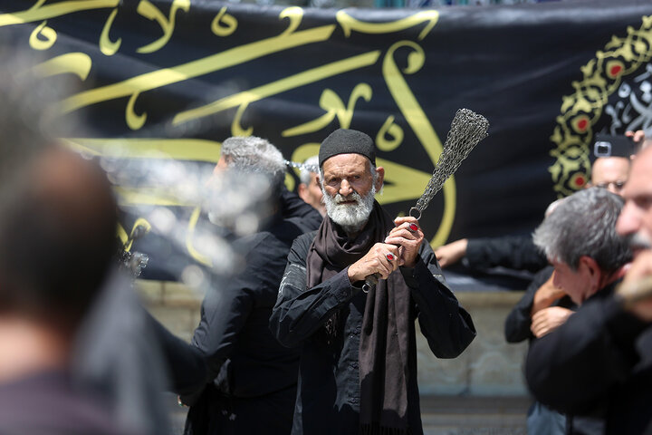 قم در اربعین حسینی غرق در عزا و ماتم شد