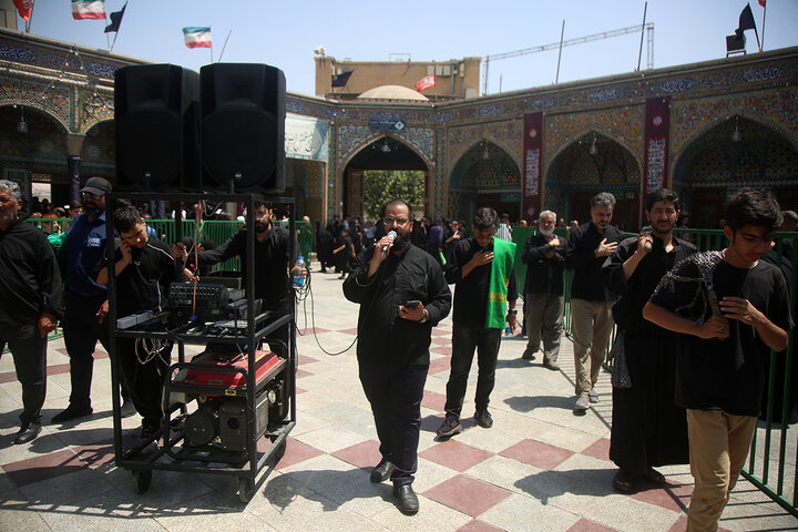 قم در اربعین حسینی غرق در عزا و ماتم شد