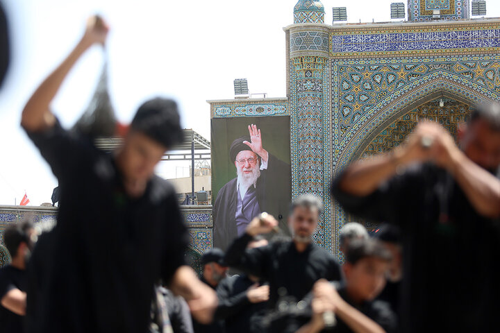 قم در اربعین حسینی غرق در عزا و ماتم شد