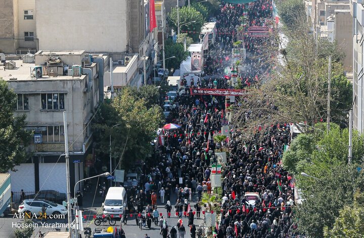 Rapora Wêneyan | Meşa wan kesên ku nikarîbûn beşdarî Erbeîyna Îmam Huseyn (s.x) bibin li Tehranê