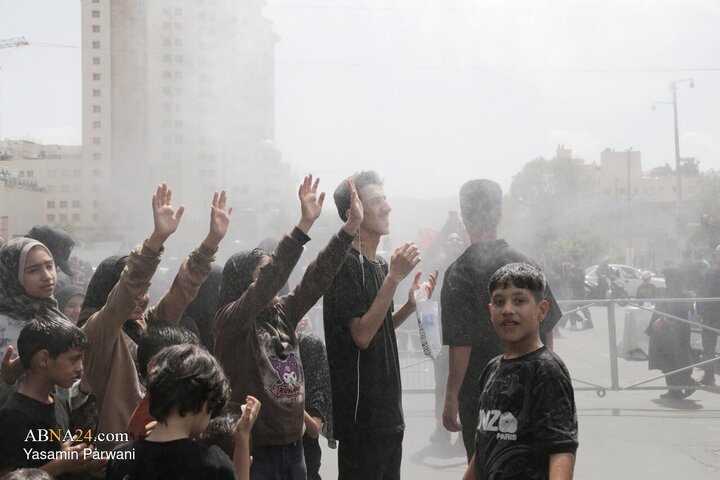 پیاده روی جاماندگان اربعین مشهد