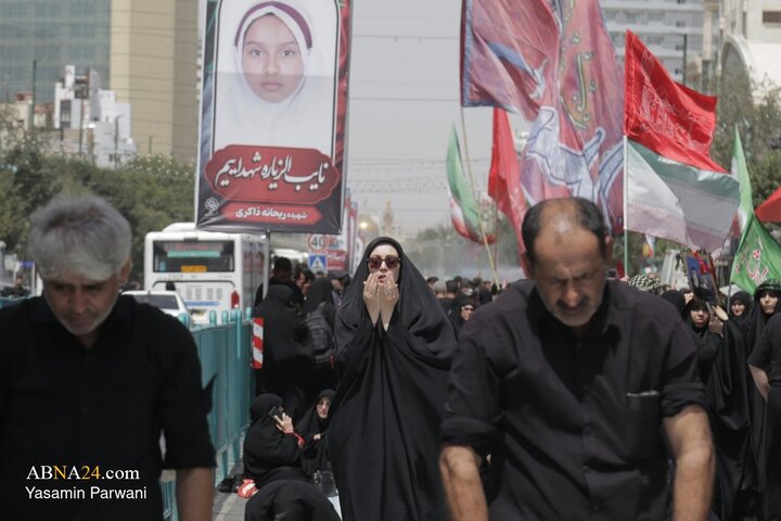 پیاده روی جاماندگان اربعین مشهد