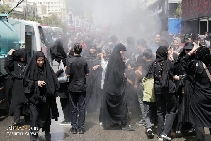 پیاده روی جاماندگان اربعین مشهد