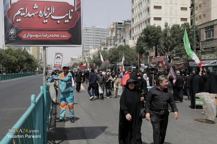 پیاده روی جاماندگان اربعین مشهد