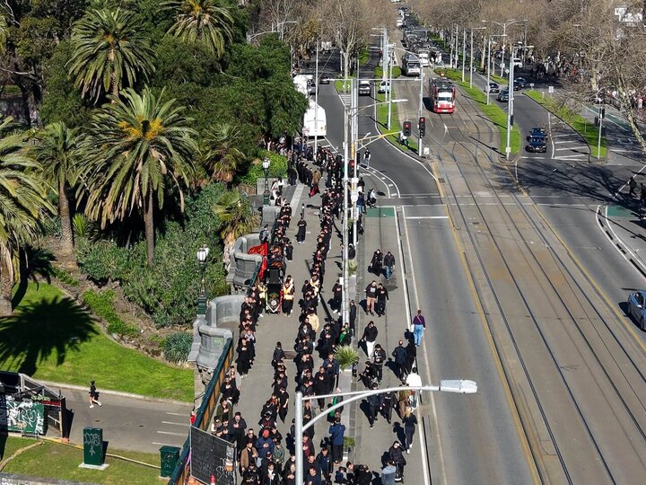 Informe fotográfico | Multitudinaria caminata del Arbaín en Melbourne, Australia