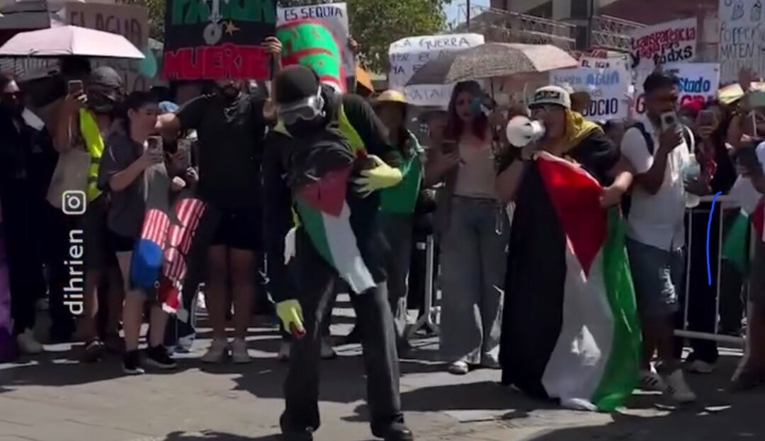 Video| Protesta Laban sa Kooperasyon sa Israel sa Mexico