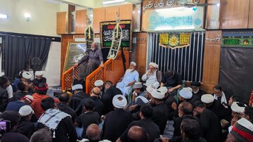 گزارش تصویری | مجلس عزاداری اربعین حسینی در حسینیه پنج‌تن خولنای بنگلادش