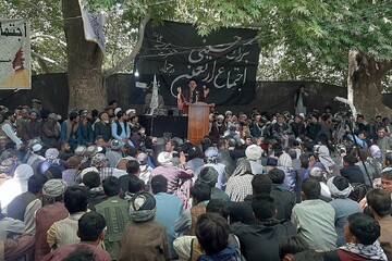 اجتماع اربعینی شیعیان بلخاب افغانستان