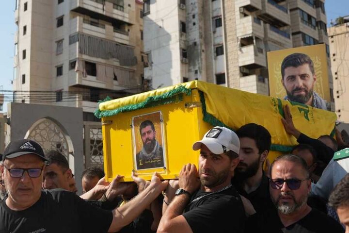 تقرير مصور/ المقاومة الاسلامية اللبنانية تشيّع الشهيد حسين شلهوب في الضاحية الجنوبية