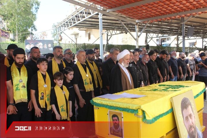 تقرير مصور/ المقاومة الاسلامية اللبنانية تشيّع الشهيد حسين شلهوب في الضاحية الجنوبية