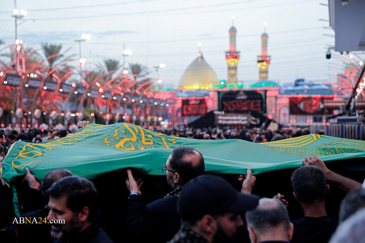 Informe fotográfico | Caravana de los Embajadores del Imam al-Rida (PB) celebra una ceremonia de duelo en Bayn al-Haramayn