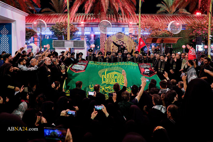 Informe fotográfico | Caravana de los Embajadores del Imam al-Rida (PB) celebra una ceremonia de duelo en Bayn al-Haramayn