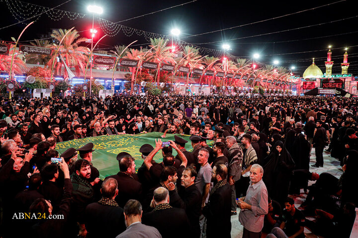 Informe fotográfico | Caravana de los Embajadores del Imam al-Rida (PB) celebra una ceremonia de duelo en Bayn al-Haramayn