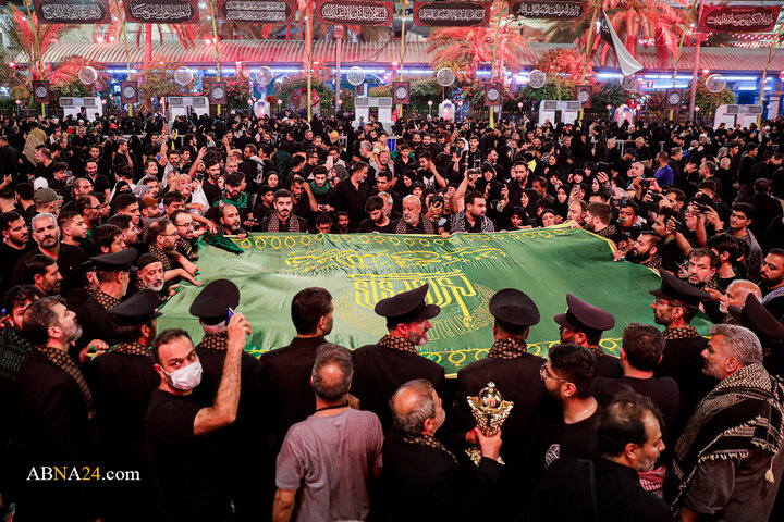 Informe fotográfico | Caravana de los Embajadores del Imam al-Rida (PB) celebra una ceremonia de duelo en Bayn al-Haramayn