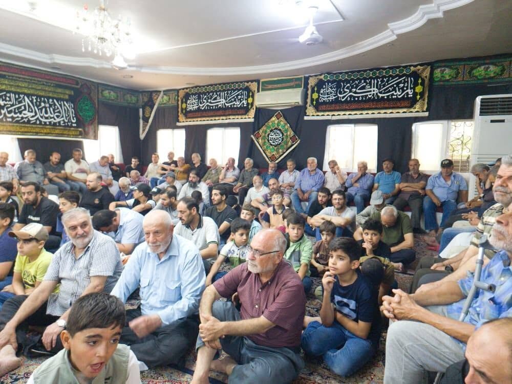 گزارش تصویری | برگزاری مجلس عزای اربعین حسینی در حسینیه آیت‌الله میرزا جواد تبریزی دمشق