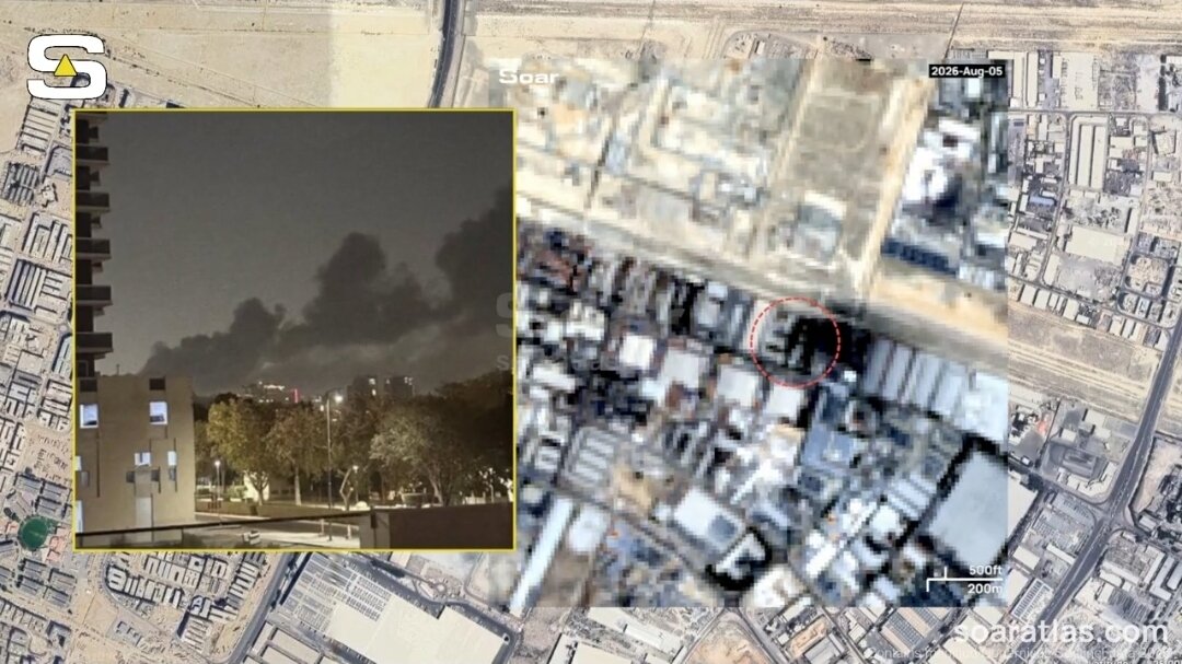 Video| Pinsala sa Pagsabog ng Jebel Ali sa UAE