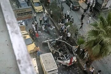 مقتل شخصين وإصابة 14 شخصا جراء انفجار عبوة ناسفة في مدينة جرمانا بريف دمشق