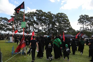 Photos: Arbaeen Gathering by Hazrat Khadija Hussainiya in Warwick Farm of Sydney, Australia
