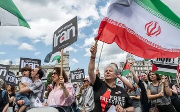 Kahilingan ng mga unyon ng manggagawa ng England para sa pagsalungat ng London sa digmaan sa Iran
