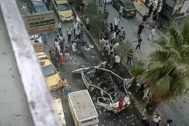 مقتل شخصين وإصابة 14 شخصا جراء انفجار عبوة ناسفة في مدينة جرمانا بريف دمشق