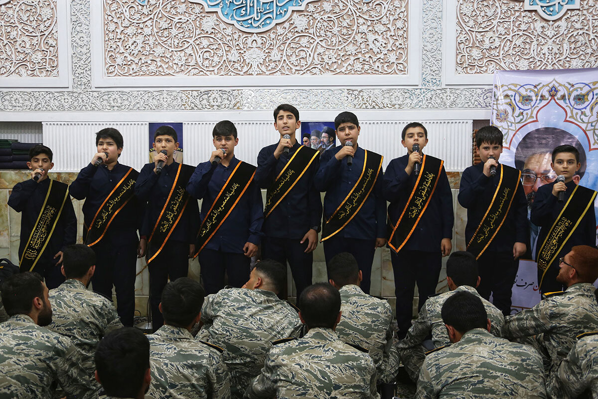 گرامیداشت سپهبد شهید سیدعبدالرحیم موسوی در حرم بانوی کرامت