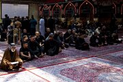 تقرير مصور/ مراسم قراءة دعاء الندبة في صحن مرقد أبي الفضل العباس (عليه السلام)