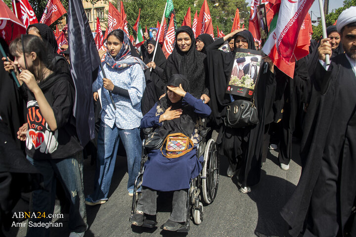 Photos: Arbaeen Procession held in Shiraz, Iran