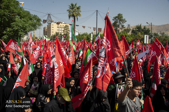 Photos: Arbaeen Procession held in Shiraz, Iran