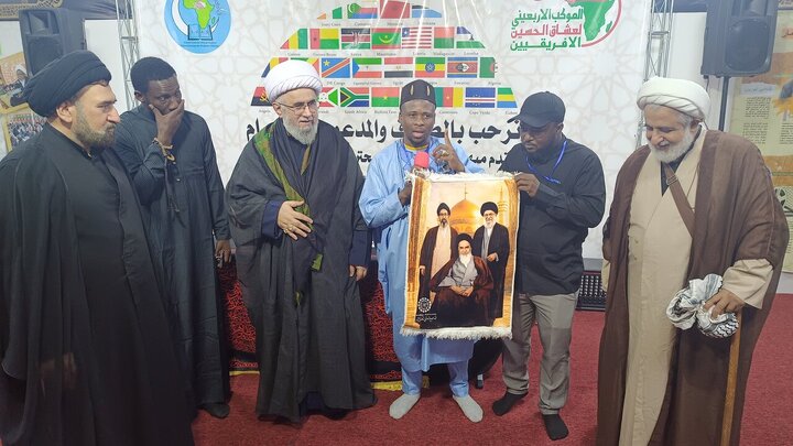 Photos: Secretary General of AhlulBayt World Assembly Visists African Mawkib on Arbaeen Route