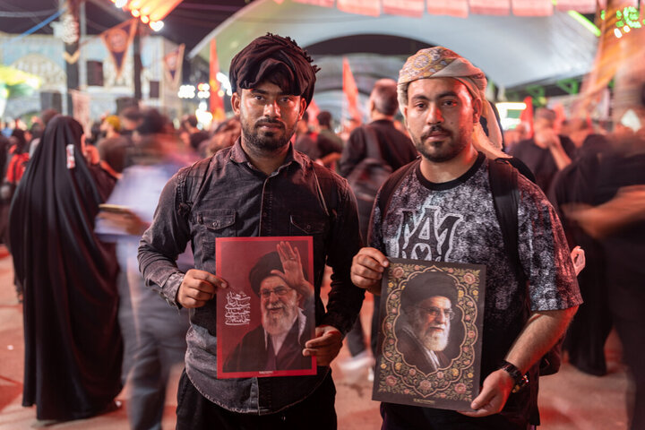 Photos: Remembering Martyred Leader at Pillar 1080 on the Tariq al-Hussain (a.s.)