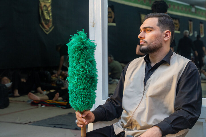 Photos: Efforts of Hazrat Masoumeh Srine's Servants in Hosting Arbaeen Pilgrims at Pillar 1080