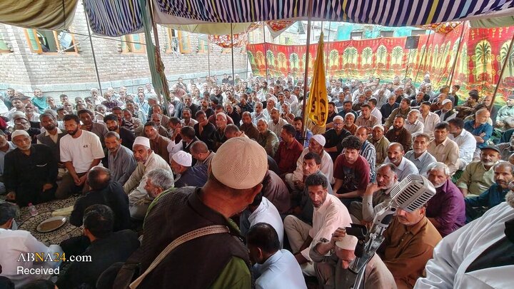مراسم سوگواری اربعین در خانقاه امام زین‌العابدین(ع) هند