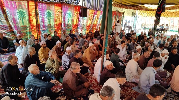 مراسم سوگواری اربعین در خانقاه امام زین‌العابدین(ع) هند