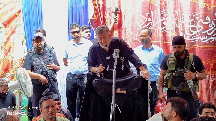 مراسم سوگواری اربعین در خانقاه امام زین‌العابدین(ع) هند