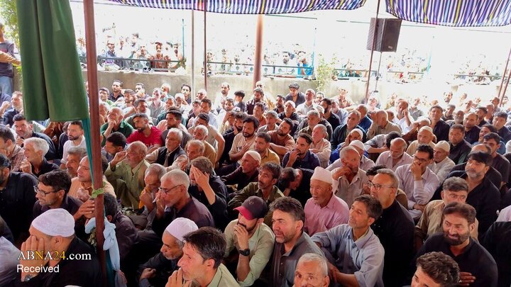مراسم سوگواری اربعین در خانقاه امام زین‌العابدین(ع) هند