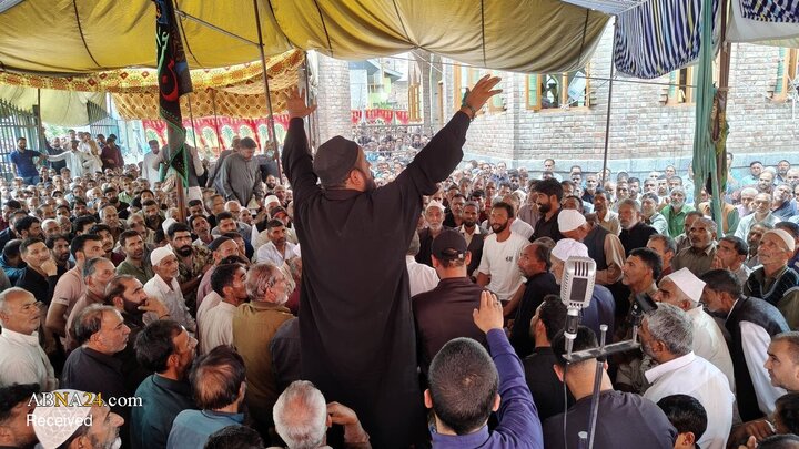 مراسم سوگواری اربعین در خانقاه امام زین‌العابدین(ع) هند