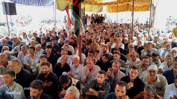 مراسم سوگواری اربعین در خانقاه امام زین‌العابدین(ع) هند