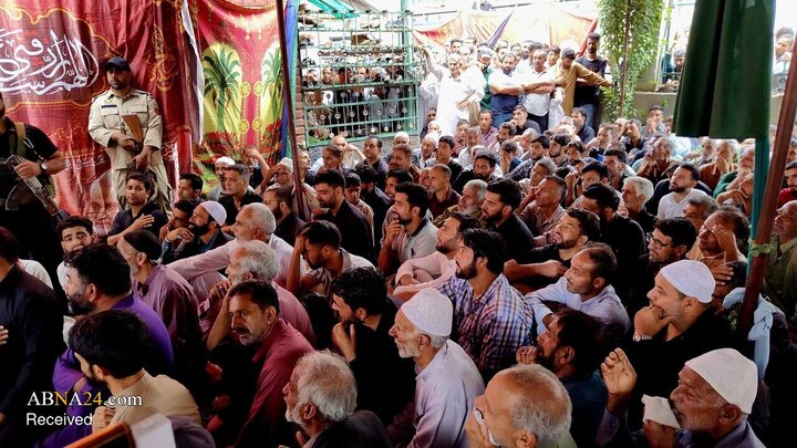 مراسم سوگواری اربعین در خانقاه امام زین‌العابدین(ع) هند