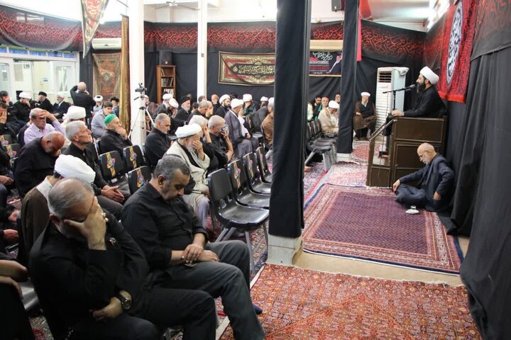 Photos: Arbaeen mourning ceremony held at office of Grand Ayatollah Fazel Lankarani in Qom