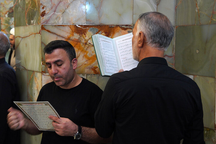 Photos: Passionate Presence of Arbaeen Mourners at Hazrat Masoumeh Shrine