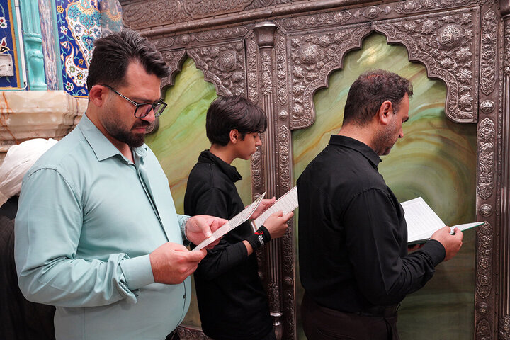 Photos: Passionate Presence of Arbaeen Mourners at Hazrat Masoumeh Shrine