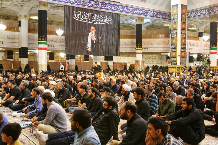 Photos: Arbaeen mourning ceremony held at Hazrat Masoumeh holy shrine